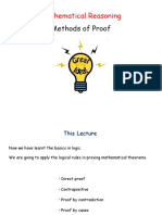 Mathematical Reasoning: Methods of Proof