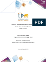 Formato para La Elaboración de La Actividad 1 - Responder Preguntas Sobre Los Contenidos 1 y 2