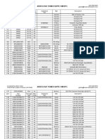 Aristocrat PS Parts List3