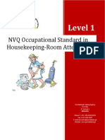 Housekeeping Room Attendant Level 1 CVQ