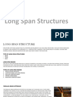 Long Span Structures: Salahuddin M. Khalid Theory of Structures YEAR-5th SEM - 9th