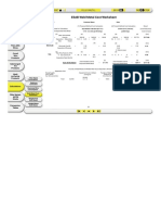 ESAB Weld Metal Cost Worksheet: Labor & Overhead