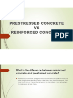 Prestressed Concrete VS Reinforced Concrete