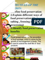 Food Preservation