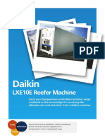 Daikin: LXE10E Reefer Machine