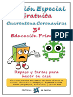 Tareas Cuadernillo Actividades Coronavirus 3 Primaria PDF