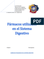 Farmacos Utilizados en El Sistema Digestivo