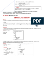 Densidad y Presion 10°