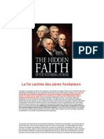 La Foi Cachée Des Pères Fondateurs