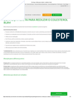 Conheça A Dieta para Reduzir o Colesterol Ruim PDF