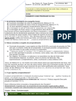 Arrependimento Como Prioridade Da Vida