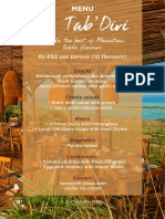 Le Chamarel Restaurant 2020 PDF