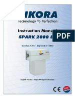 Spark 2000 BS: Instruction Manual