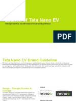 Launch of Tata Nano EV: Visual Presentation On Soft Launch at Social-Media Platforms