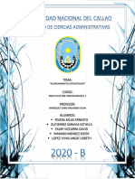 Planeamiento Estrategico Trabajo Grupal. Practicas Pre Prof 1 PDF