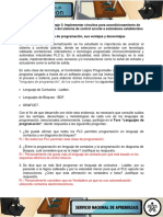 Evidencia Foro Identificar Los Lenguajes de Programacion Sus Ventajas y Desventajas