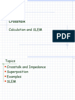 Crosstalk: Calculation and SLEM