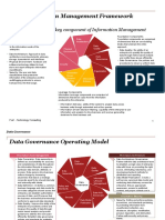 PWC Information Management Framework: Data Governance Is A Key Component of Information Management