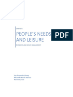 Chapter 6 - People's Need & Leisure PDF