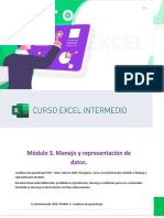 Cuaderno de Aprendizaje Excel Intermedio Módulo 3