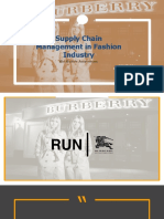 Supply Chain Management in Fashion Industry: Mid Module Assessment