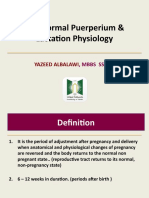 3 - Puerperium and Lactation