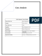 Case Analysis - Bijoe Emmanuel v. State of Kerala