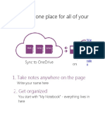 Onenote:: One Place For All of Your Notes
