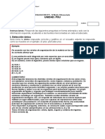 Evaluacion Número 3 IV Medio Diferenciado