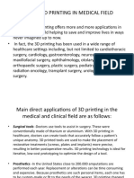 3D Printing in Medical