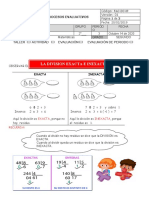 La División Exacta e Inexacta