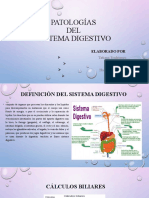 Patología Sistema Digestivo