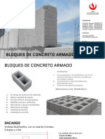 Bloques de Concreto Armado 