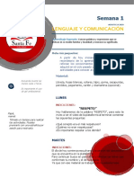 Lenguaje y Comunicacion. Pensamiento Matematico. 1 PDF