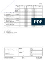 Testing and Commissioning Progress Chart For Low Voltage Cubicle Switchboard Installation (Rev.)