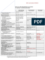 RevUPLB Academic Calendar AY 2019 2020 Due COVID 19 PDF