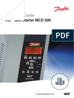 Operating Guide: VLT Soft Starter MCD 500