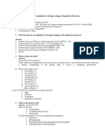 Foreign Exchange Questions & Answer