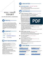 CV - Yazid Thabit