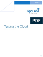 Testing The Cloud: White Paper