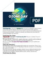 World Ozone Day