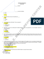 INTEGRATED PREBOARD B S2017 Ans Key