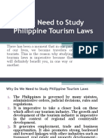 The Need To Study Philippine Tourism Laws