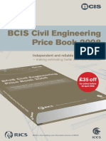 BCIS Civil Engineeri NG Price Book 2008: Independent and Reliable Cost Information