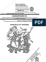 Kamapehmilya: Principles of Training