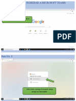 Pasos para Ingresar A Teams