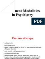 Treatments in Psychiatry