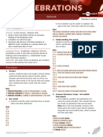 CELEBRATIONS Advent Pre Intermediate Lesson Plan