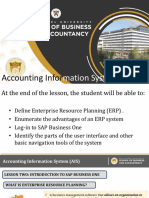 Lesson 2 Introduction To SAP Business One PDF