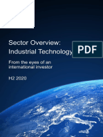 White Star Capital 2020 Industrial Technology Sector Report